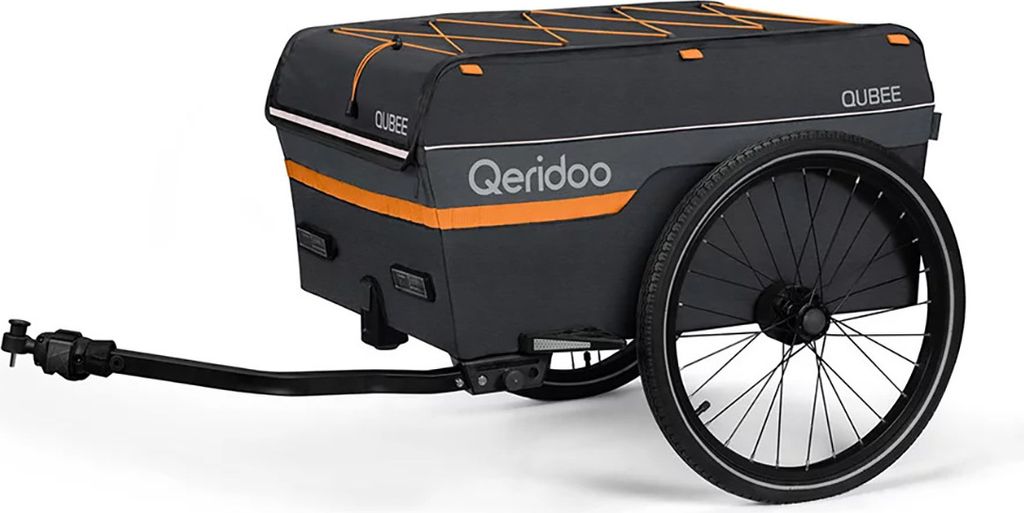 Qeridoo Qubee Cargo / Lastenanhänger, Farbe:Grey Produktbild 