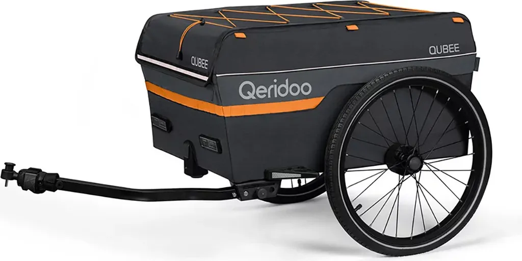 Remorque de transport Qeridoo Qubee avec châssis alu et pneus 20"