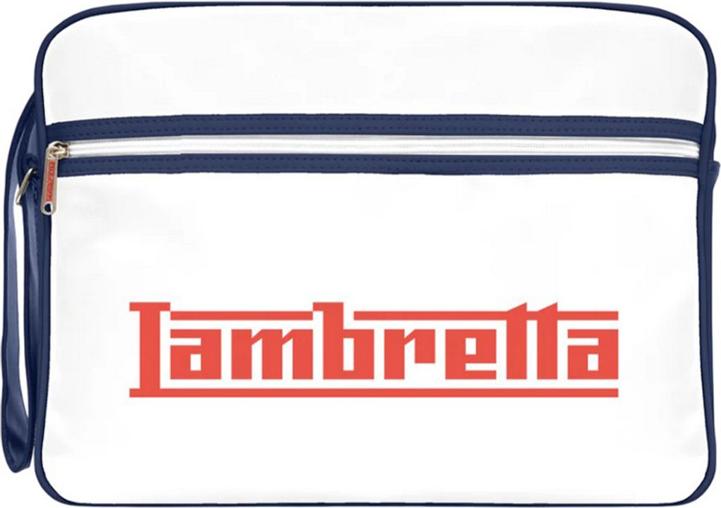 Lambretta - Herren/Damen Uni Kabinengepäck, Logo LB122 (Einheitsgröße) (Marineblau/Weiß)