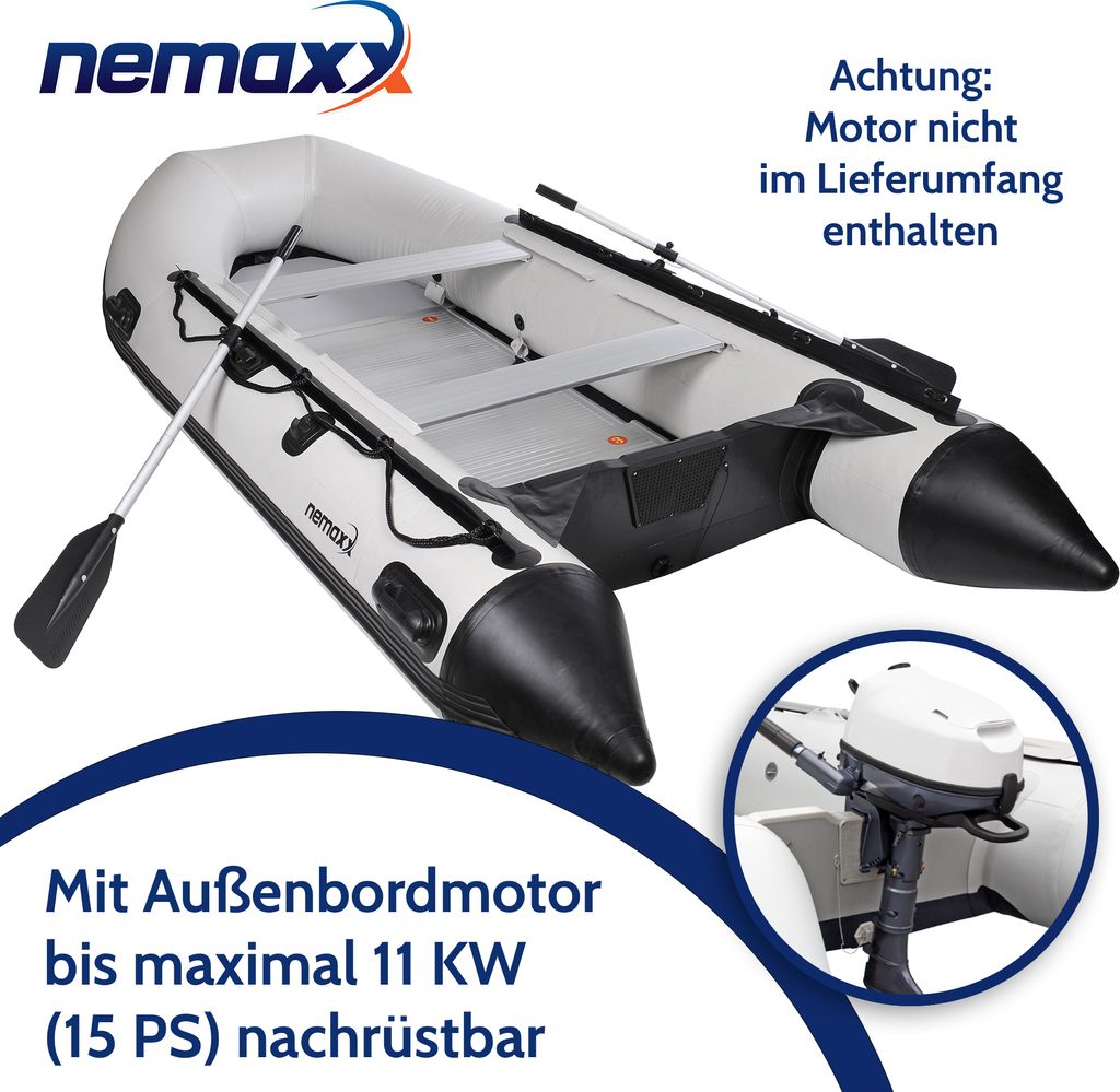 Schlauchboot 330 cm Paddelboot für 5 Personen Sportboot Produktbild 3