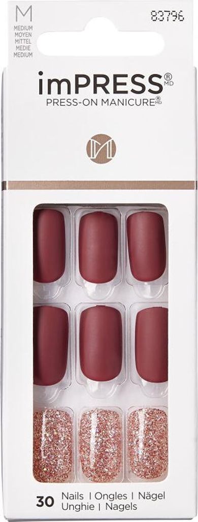 Zelfklevende nagels imPRESS, 30 stuks Productafbeelding 