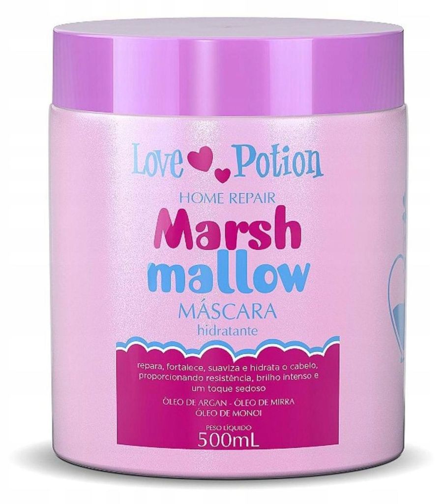Marshmallow Love Potion - Feuchtigkeitsspendende Haarmaske Produktbild 