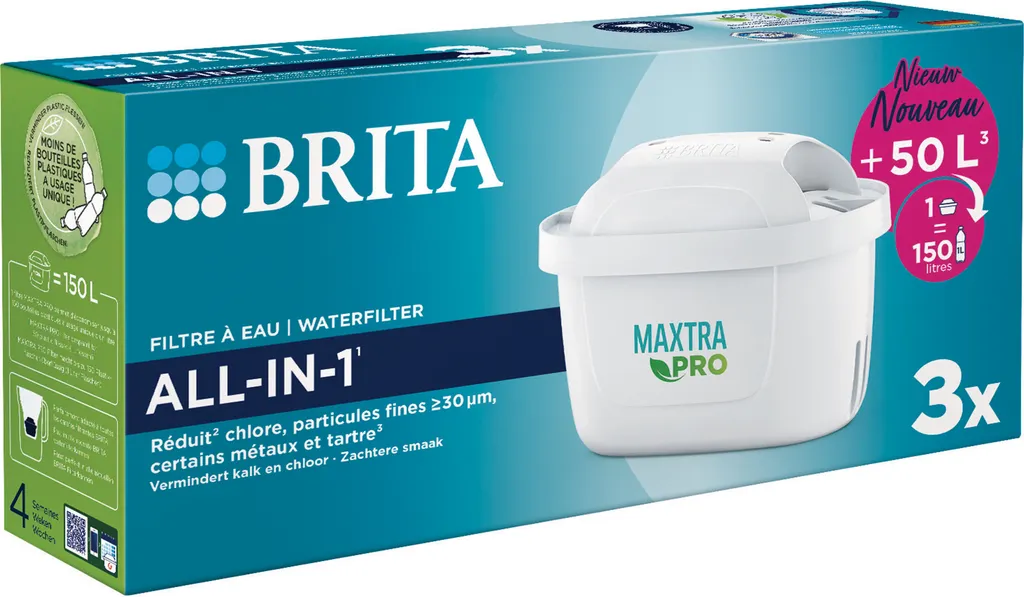 Filtri BRITA Maxtra Pro 1050414 3pz | Il Segreto per Ricette Perfette