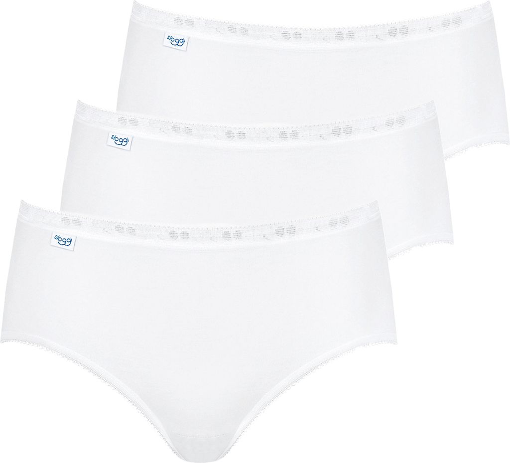 SLOGGI BASIC+ MIDI 3er Pack Damen Slip Extra Soft