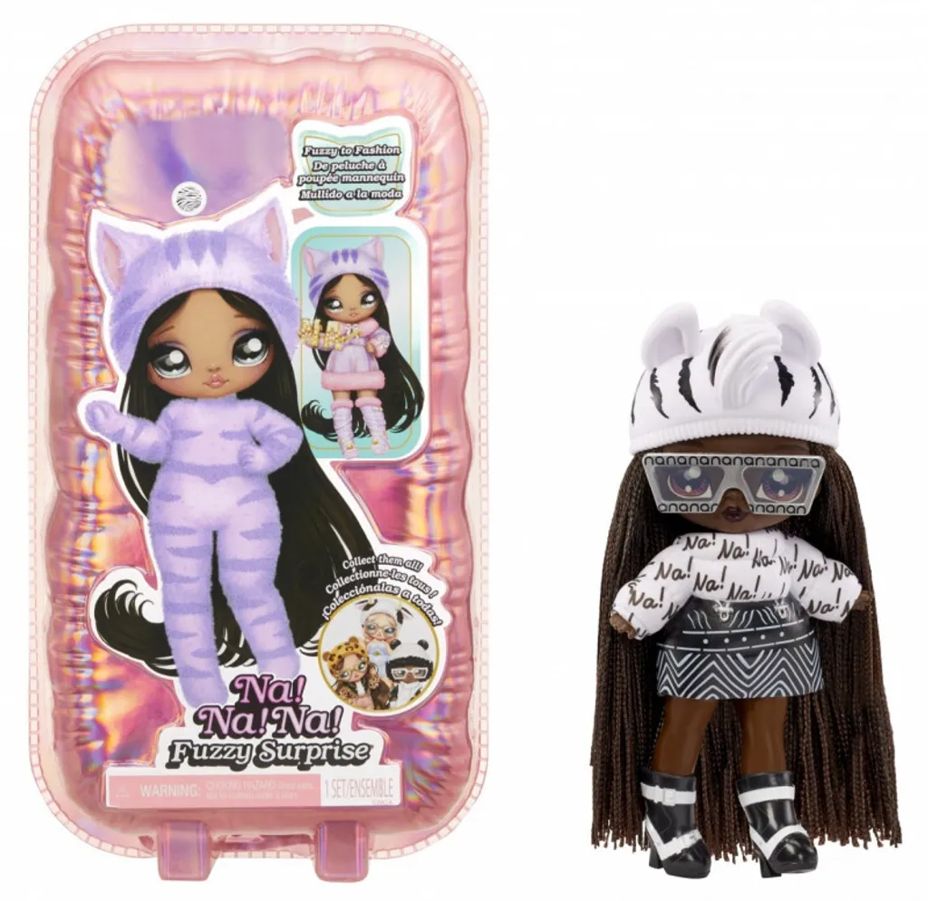 Jouet Poupée Zebra Girl Na ! Na ! Na ! Surprise pour Fille 3 Ans