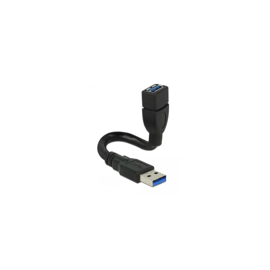 Cavo Estensione USB 3.0 Delock 0,15m ShapeCable - Zero Ingombro - 2