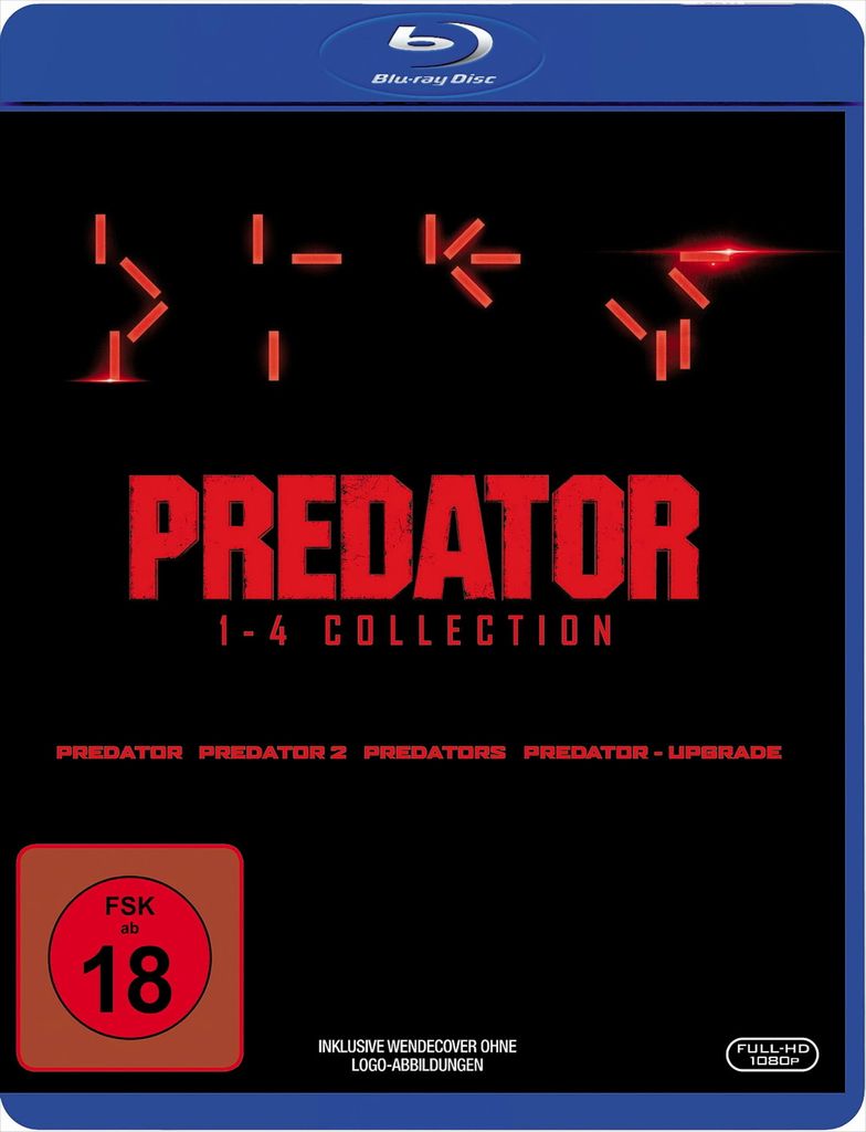 Predator 1-4 - Box [Blu-ray] Produktbild 