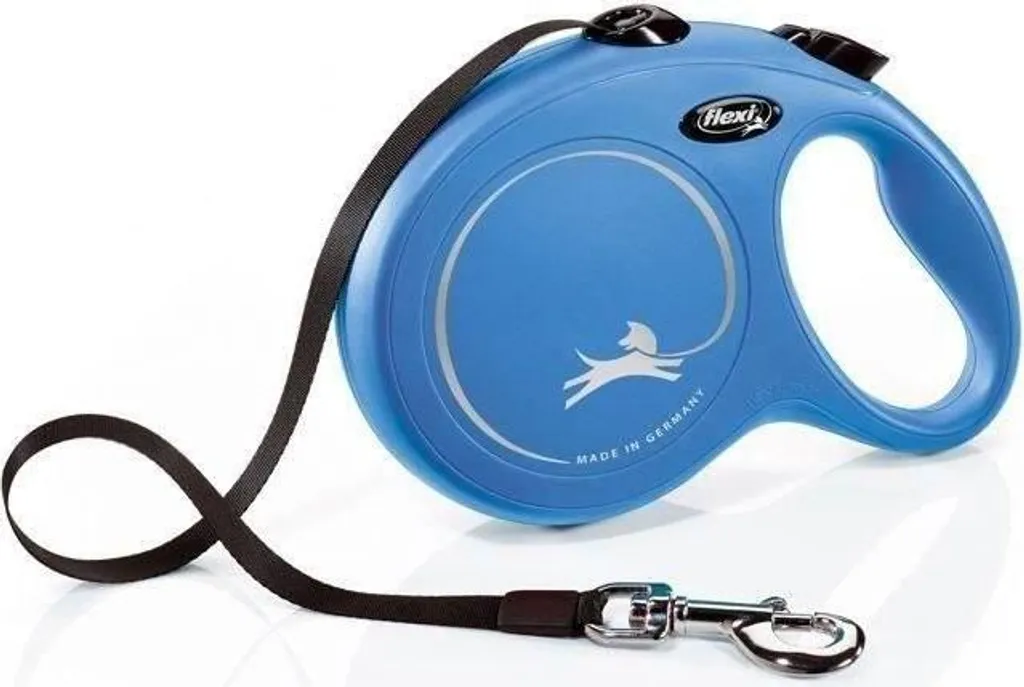 Guinzaglio Estensibile Flexi L 8 Metri Blu - Libertà sotto Controllo