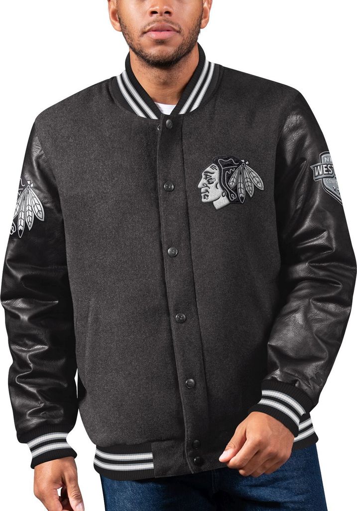 STARTER NHL Chicago Blackhawks WOOL Varsity Jacke - XL