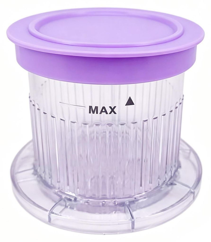 Eisbecher mit Deckel, spülmaschinenfest, 0,5-Pint-Gefrierbecher für hausgemachte Eiscreme-Smoothies und Desserts, kompatibel mit ICE-FD10