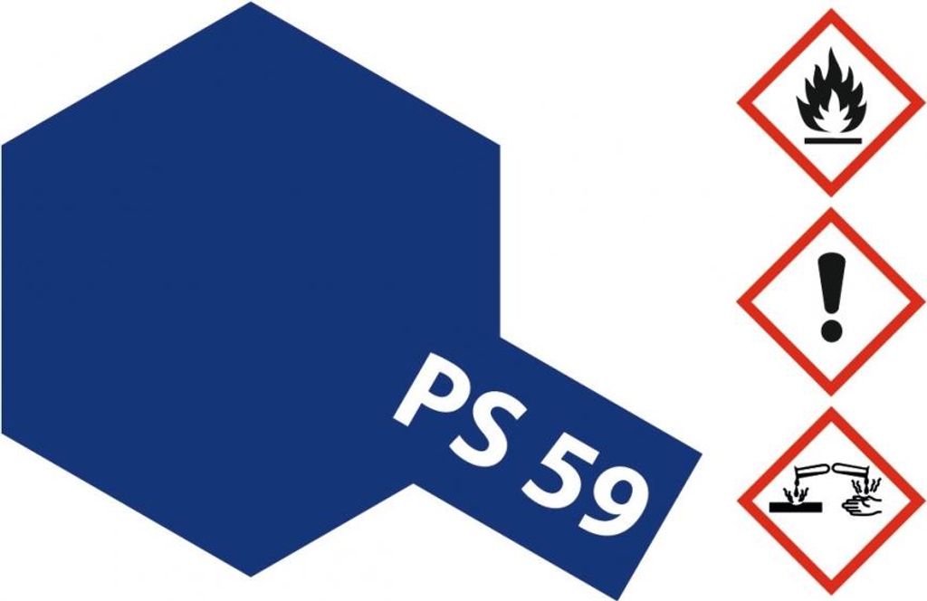 PS-59 Dkl. Metallic Blau Polycarb. 100ml 300086059 Produktbild 