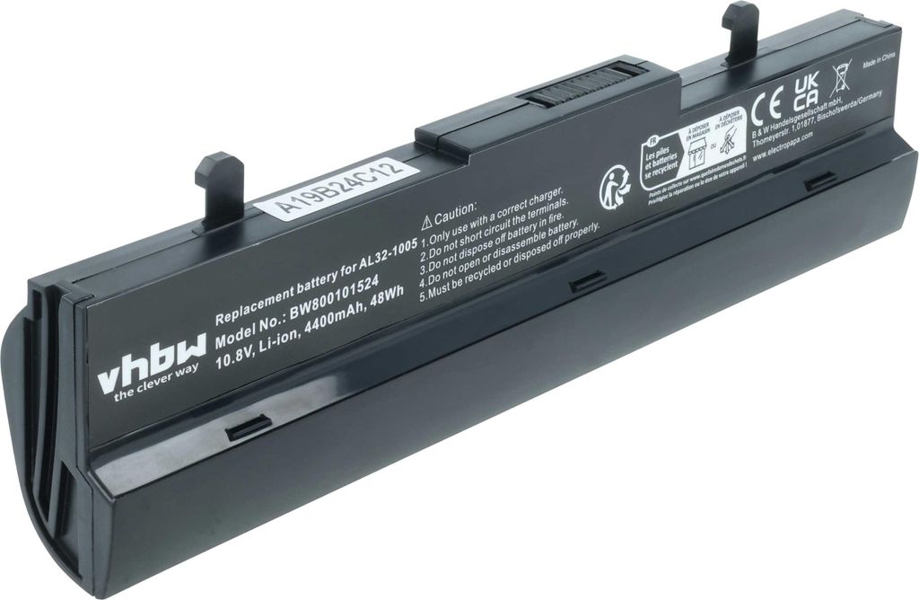 vhbw Akku Ersatz für Asus AL32-1005, AL31-1005, TL31-1005, Produktbild 