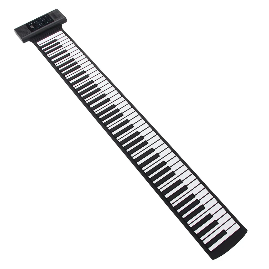 Piano à rouleau à main électronique rechargeable avec affichage LED - 3