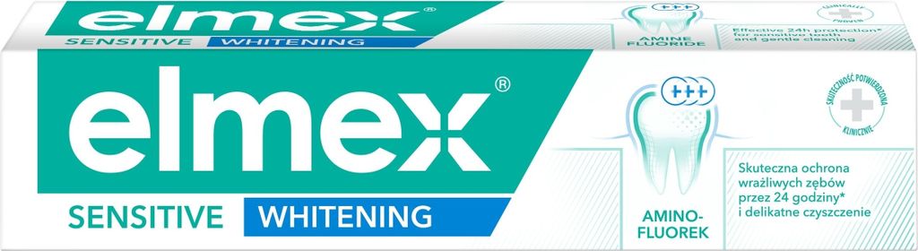 Elmex Pasta do zębów Sensitive White 75 ml Obrázok produktu 
