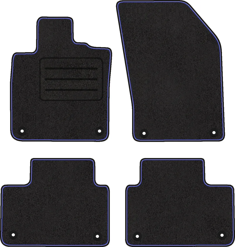 Tappetini Auto Volvo V60 2018- | Set 77 Gomma Sicura e Inodore