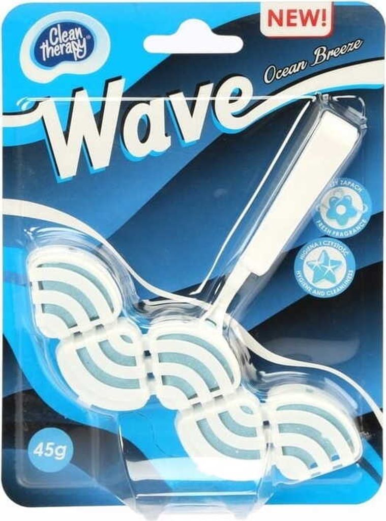 Ocean Breeze Clean Therapy Wave Toilettenblock, 45 g, für die Toilette