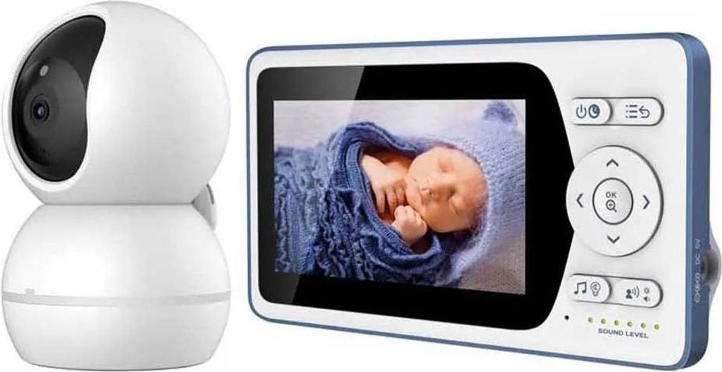 Telefunken Vm-m700 5 ́ ́ Babyphone Weiß One Size / EU Plug 220V Weiß One Size