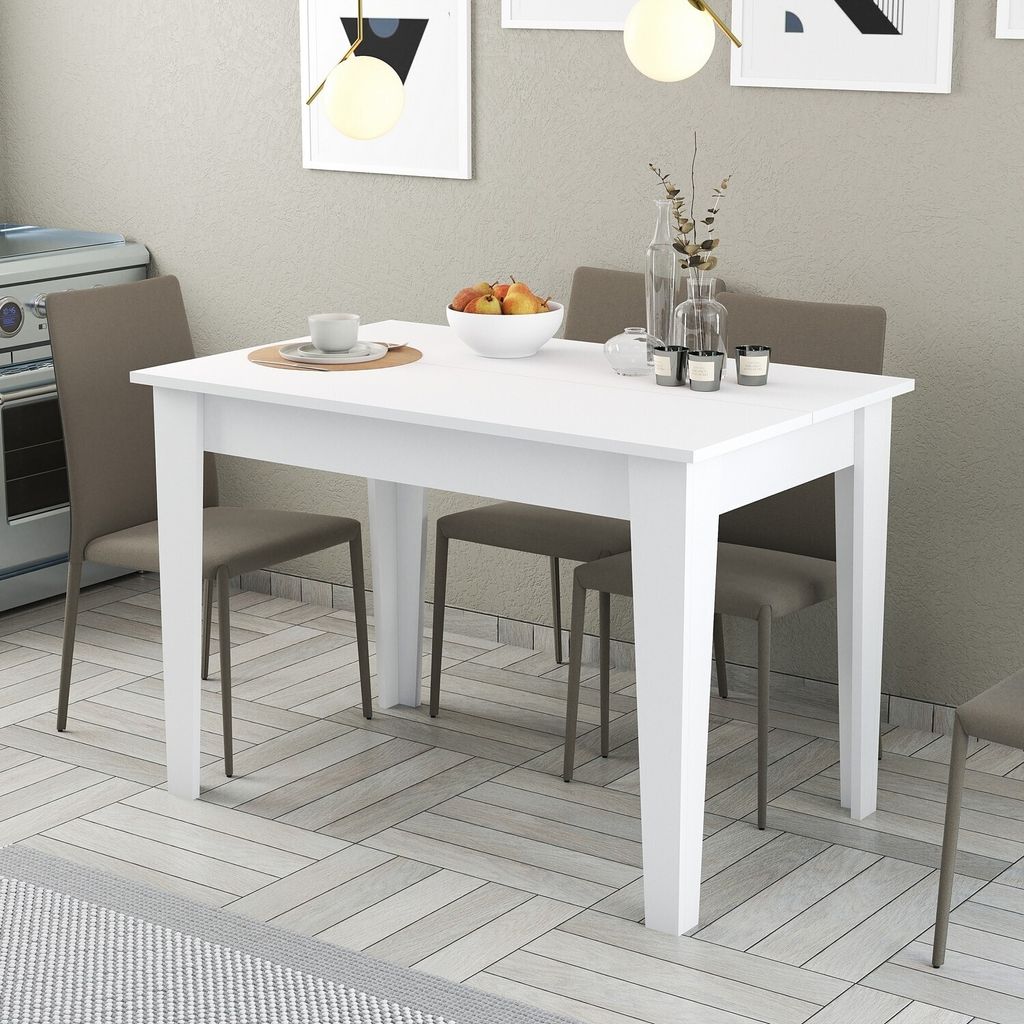 Skye Decor, Kiev 510 - Bianco, Tavoli, Tavoli da cucina, Immagine del prodotto 