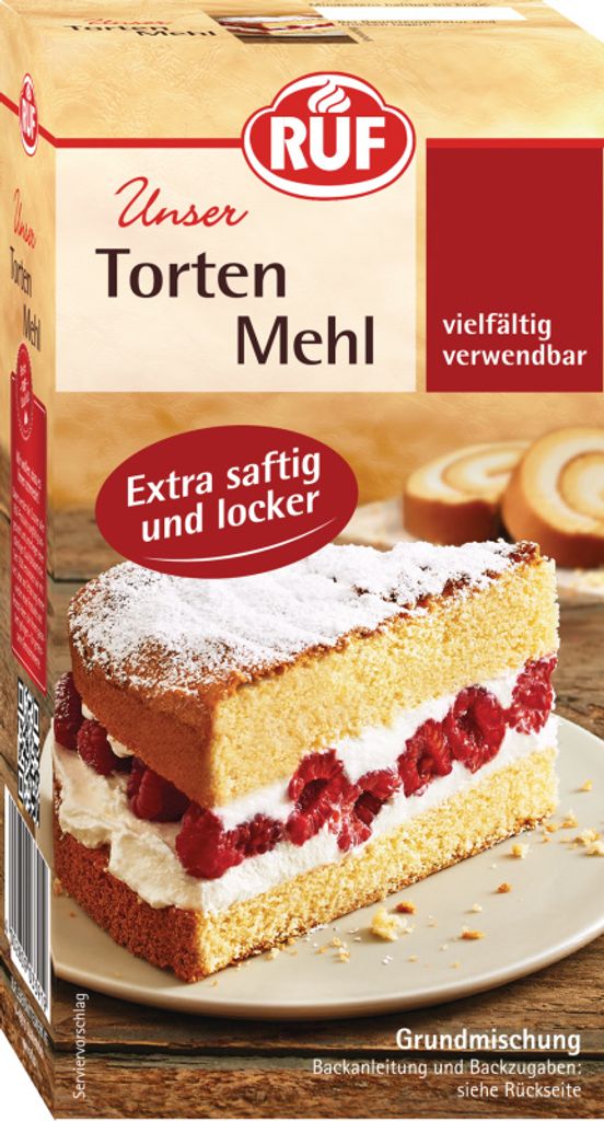 RUF Tortenmehl Backmischung Produktbild 
