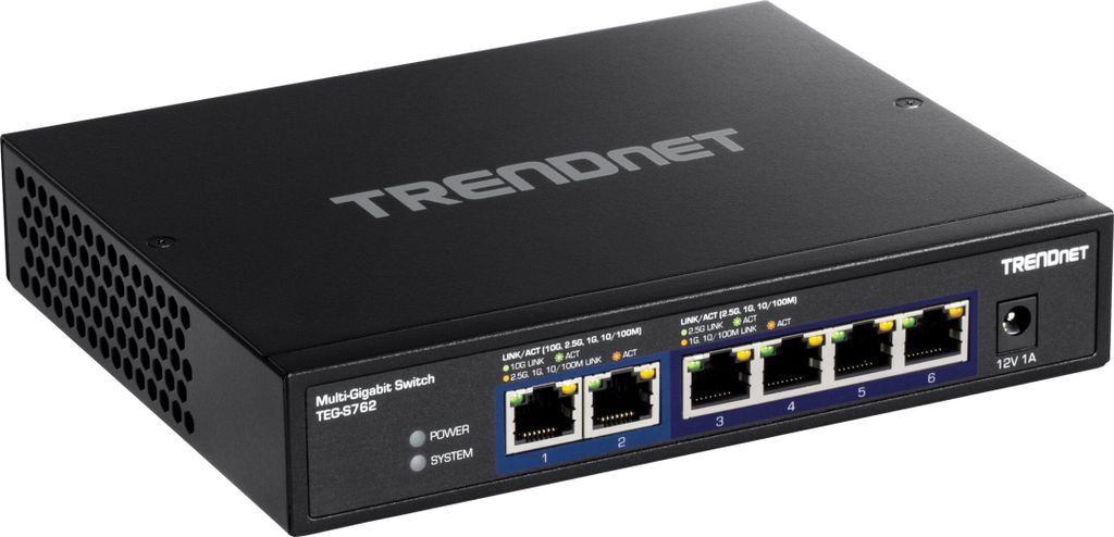 TrendNet TEG-S762 TRENDnet 6-Port 10G Switch Zdjęcie produktu 