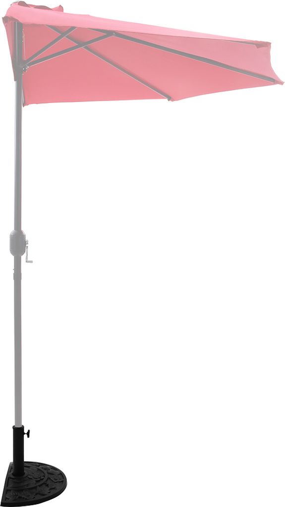 DEUBA® Sonnenschirmständer halbrund Balkon Terrasse 9 kg Produktbild 3