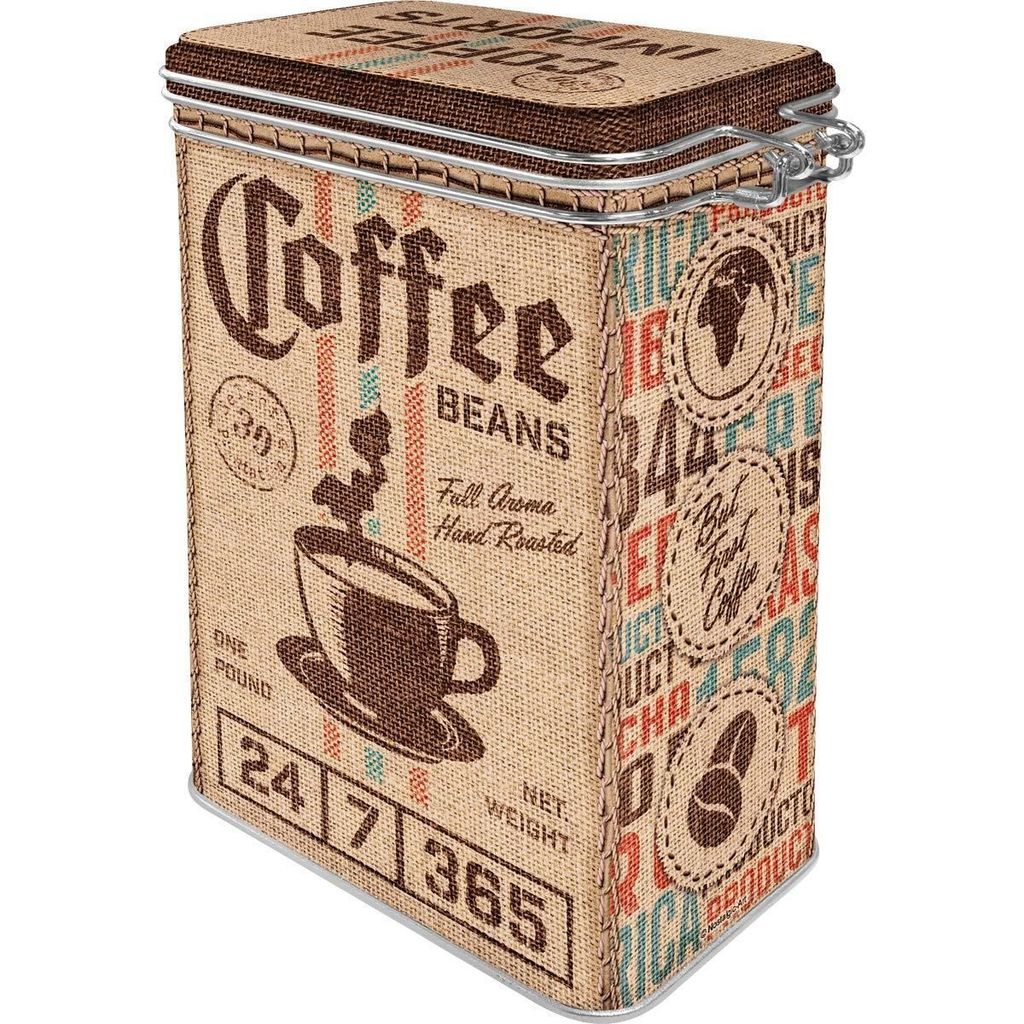 Metalowa Puszka Z Klipsem Coffe Sack Zdjęcie produktu 