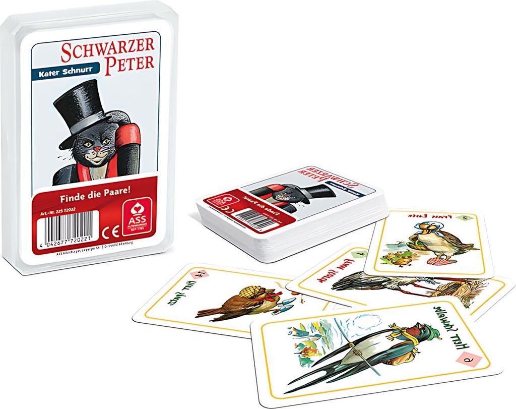 ASS Altenburger ASS Schwarzer Peter Kater Schnurr. Kartenspiel