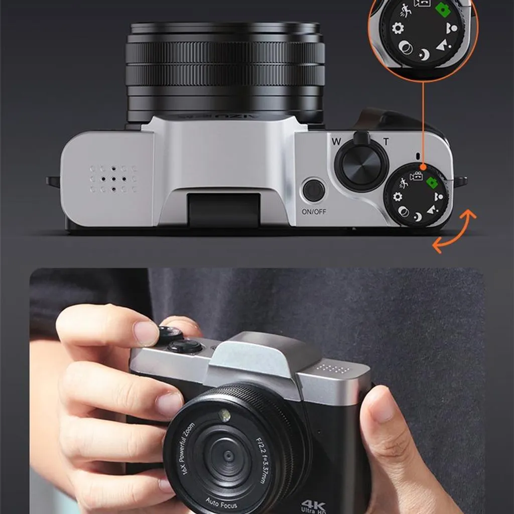 Appareil Photo Reflex Numérique HD INF pour Débutant avec Écran Mobile - 5