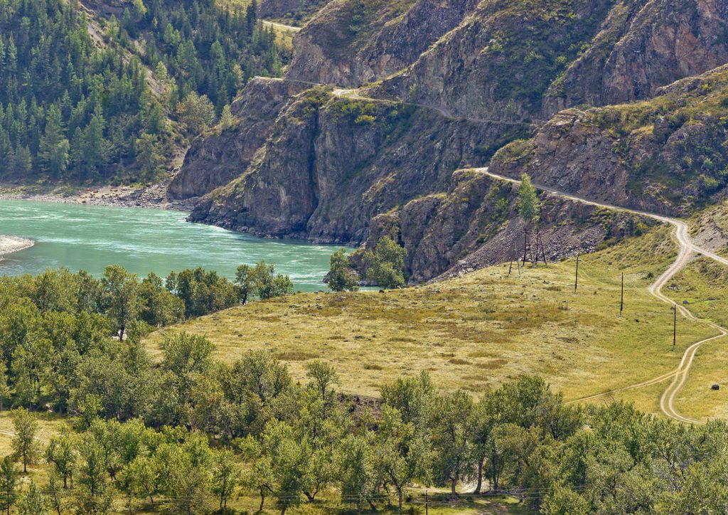 hansepuzzle 25751 - Bergtal Puzzle, 260 Teile, Natur, 41,0 x 28,0cm mit hochwertiger Aufbewahrung, Kartonbox und wiederverschließbarem Beutel