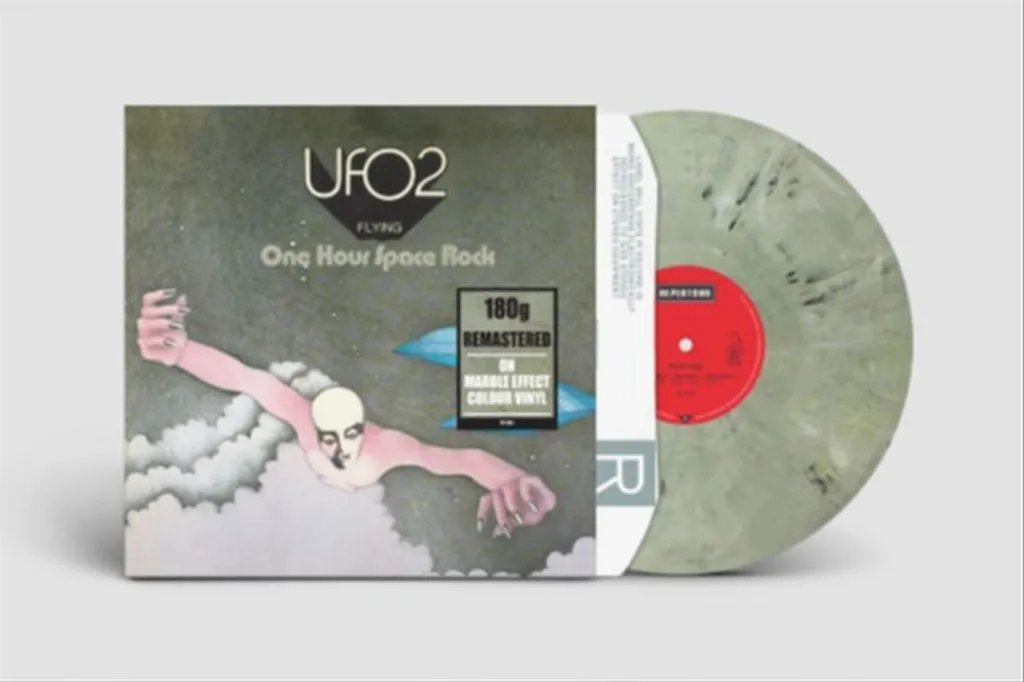 Vinyle 180g One Hour Space Rock Effet Marbré - Qualité Sonore Supérieure