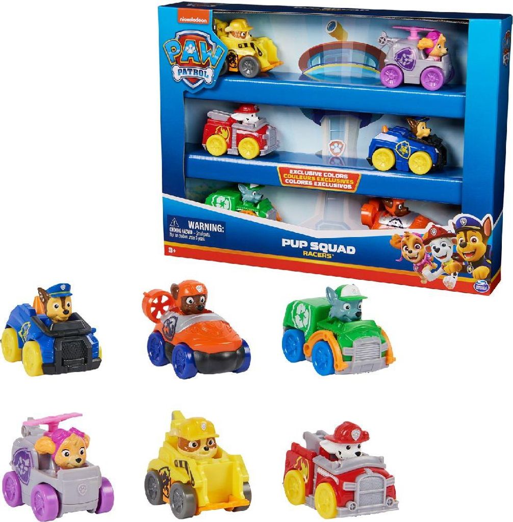 PAW Pup Squad Racers Core Gift Set Produktbild 