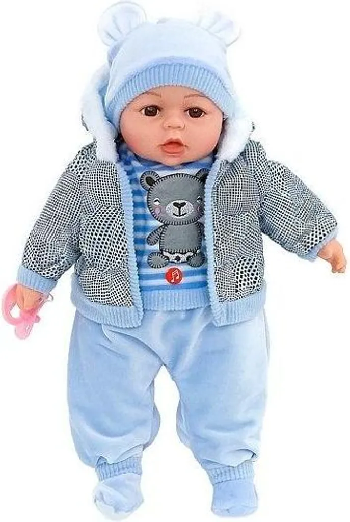 Poupée bébé 45cm robuste et réaliste pour éviter les jouets fragiles