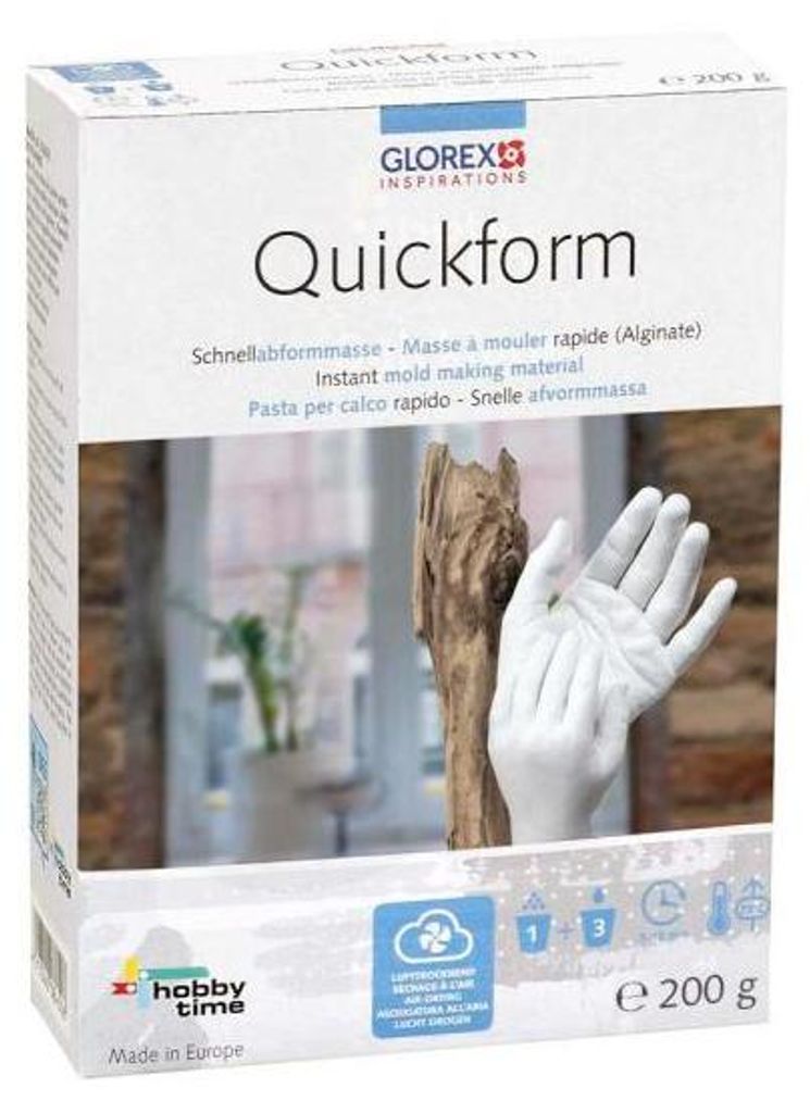 Glorex Quickform-Box Formbaumasse 200g hautfreundlich für Produktbild 