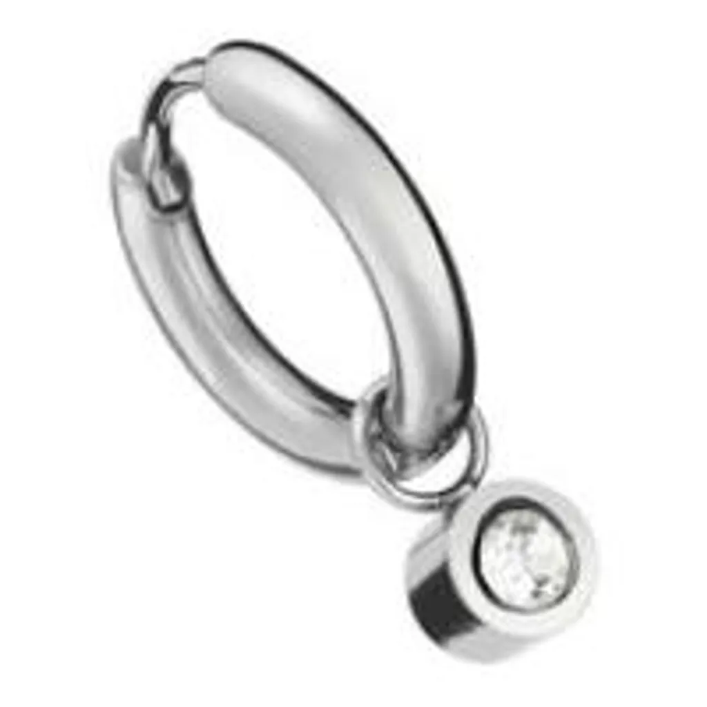 Boucles d'oreilles AN Jewels AS.PL06SC pour femme en argent rhodié
