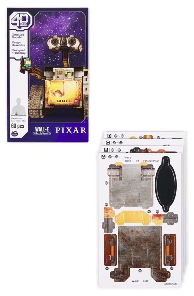 3D puzzle s motívom filmu Disney Pixar Wall-E Obrázok produktu 