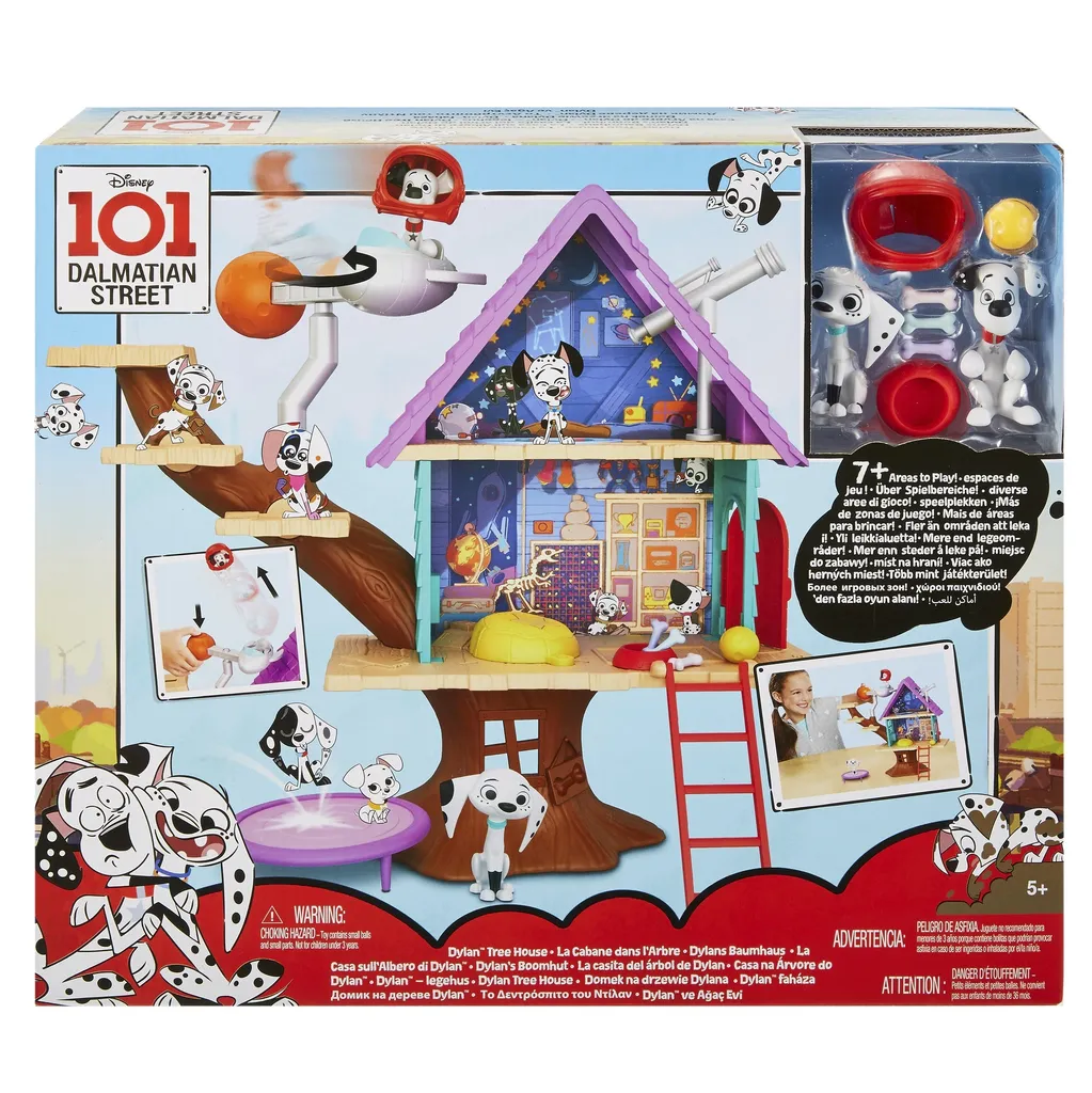 Cabane de Dylan 101 Dalmatiens Multicolore avec Fonctions Interactives - 6