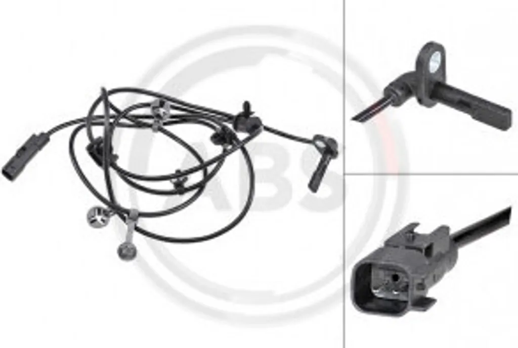 Capteur ABS pour Opel Insignia A G09 - Réparer système freinage 1247578
