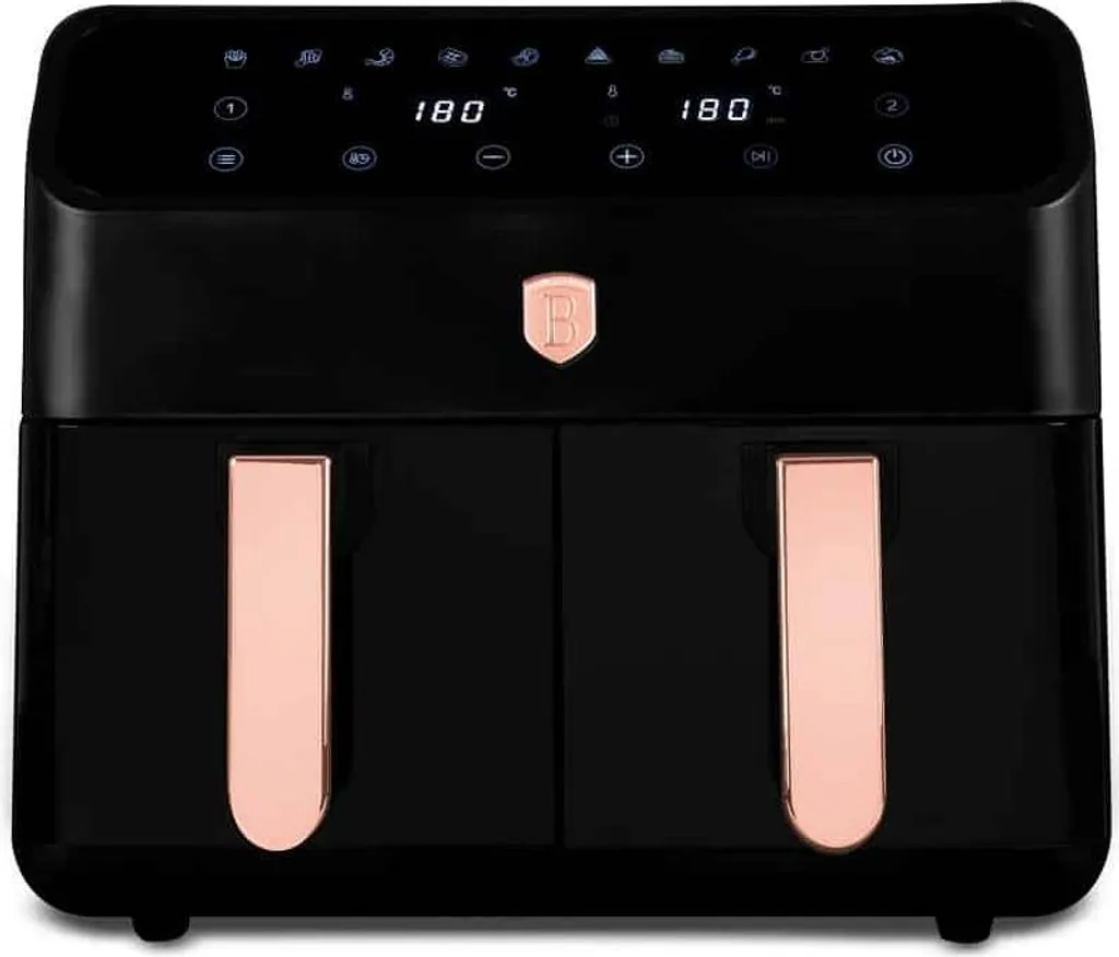 Friteuse sans huile à double zone Berlinger Haus - Air Fryer 4+4 Litres