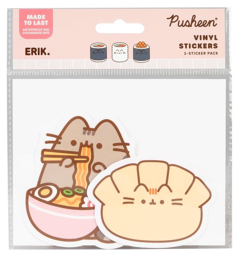 Pusheen Vinyl-Sticker Sushi Roll Vol. 6 2er Set