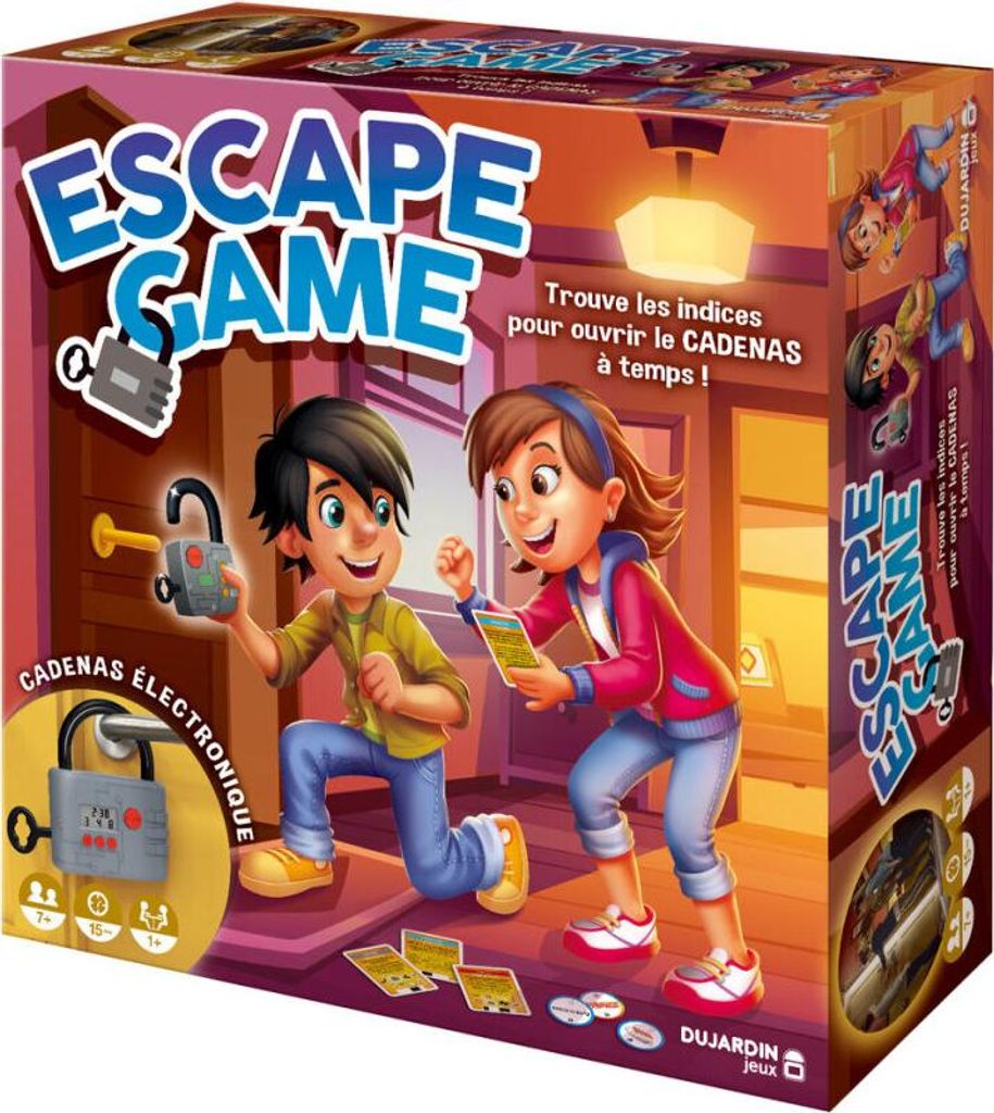 Dujardin Escape Game 2024, Brettspiel, Reisen/Abenteuer, 8 Jahr(e), 10 min, 10 min