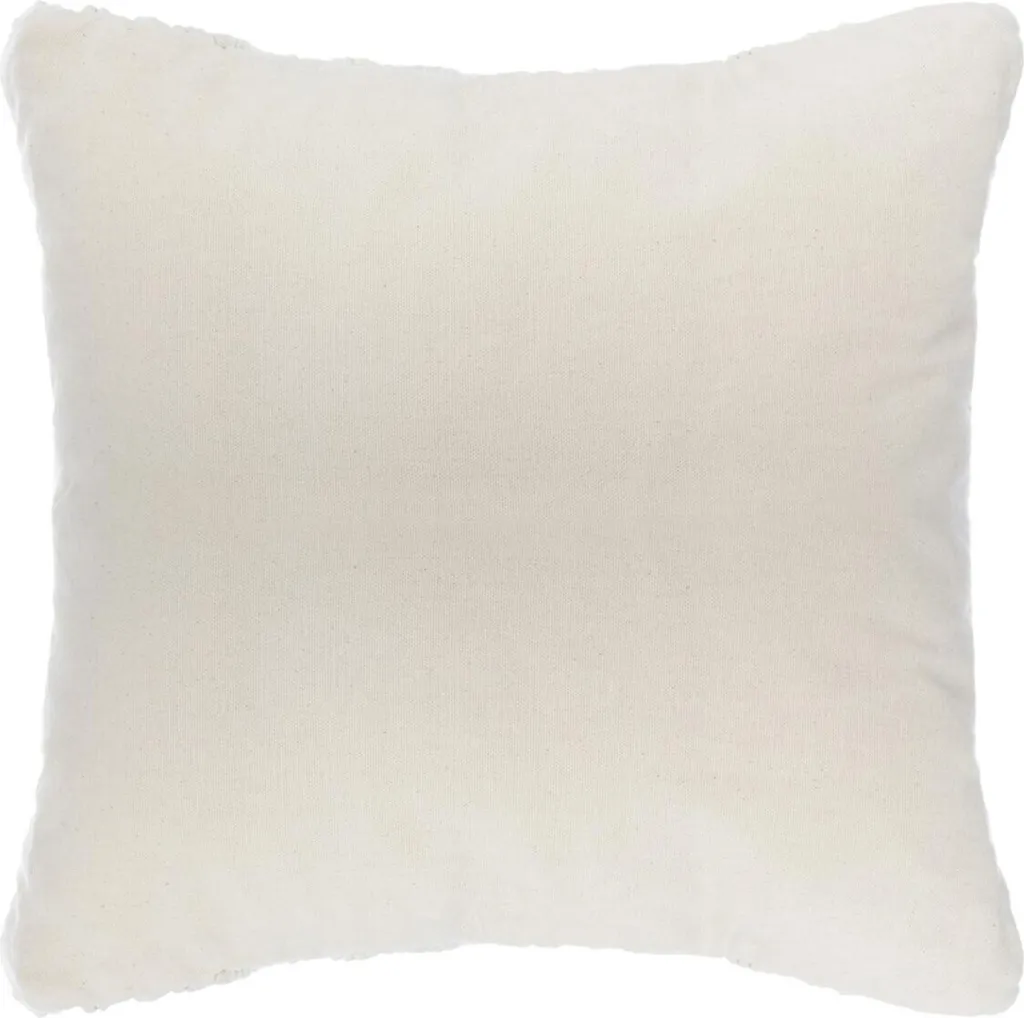 Coussin macramé bohème 40x40 cm - Accessoire textile déco été chic - 2