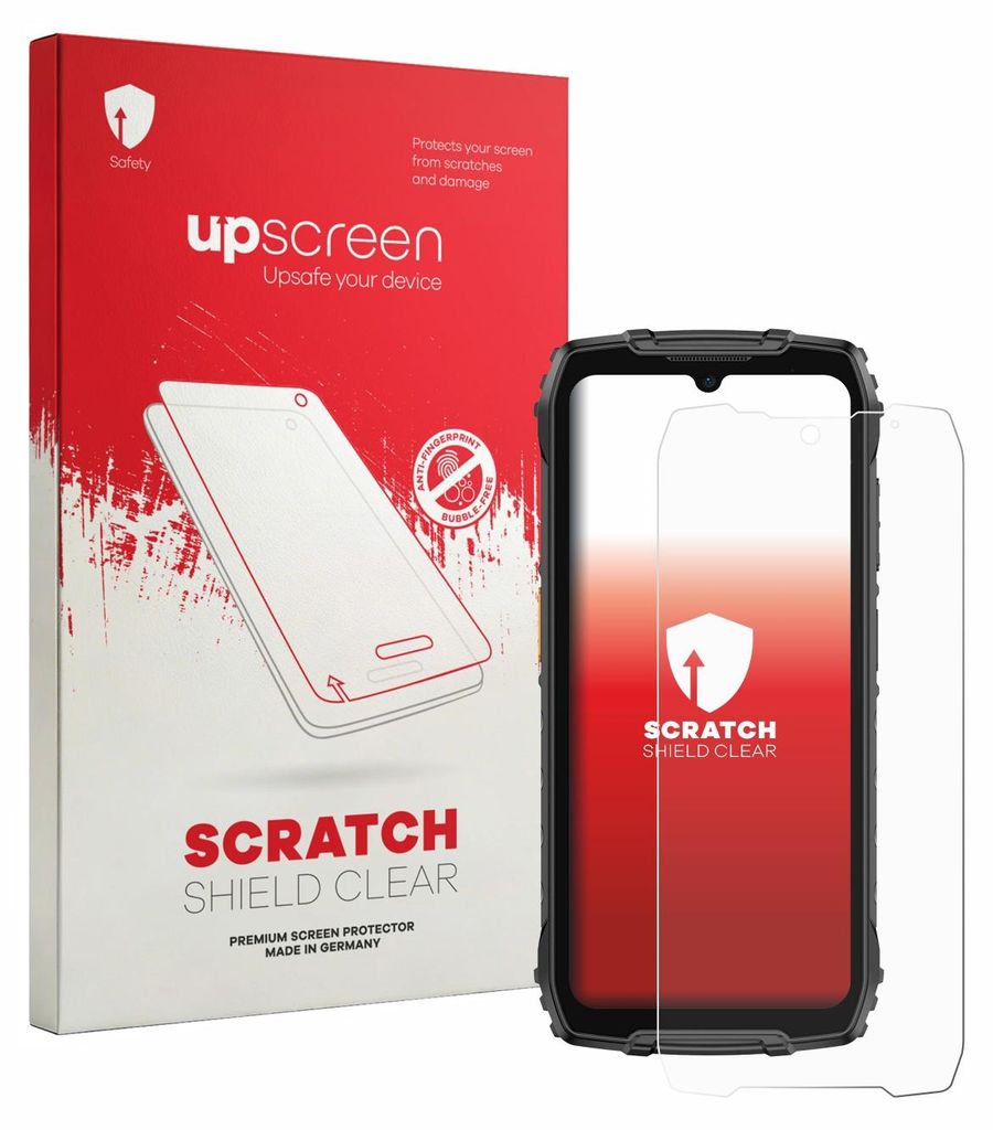 upscreen Schutzfolie für Ulefone RugKing 4 Pro Displayschutz Displayschutzfolie Folie Klar Transparent