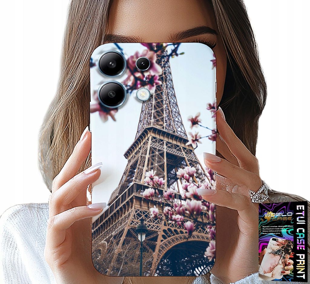 Fall Für Xiaomi Note 13 Pro 4G - Paris Eiffelturm Schöne Orte Zurück