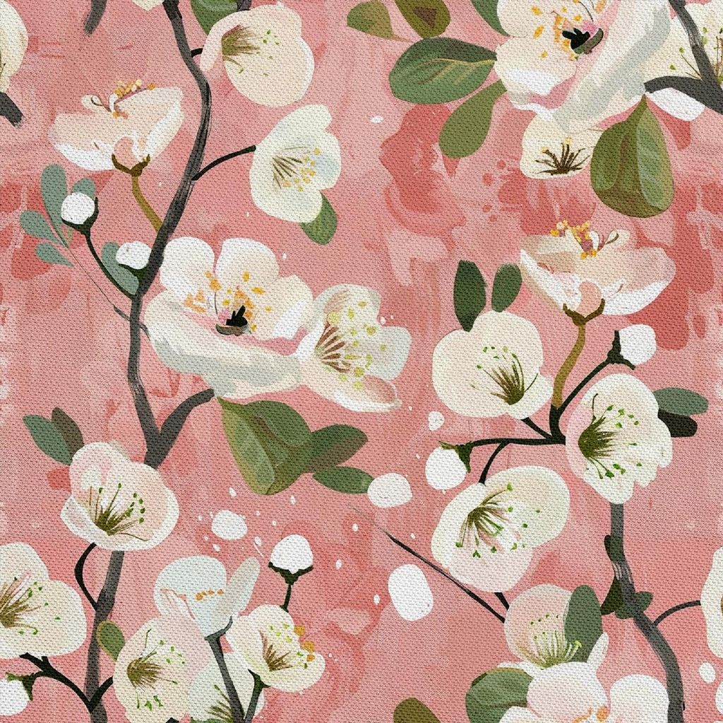 OUTDOOR DEKOSTOFFE OXFORD - Motiv Frühling I DX7644