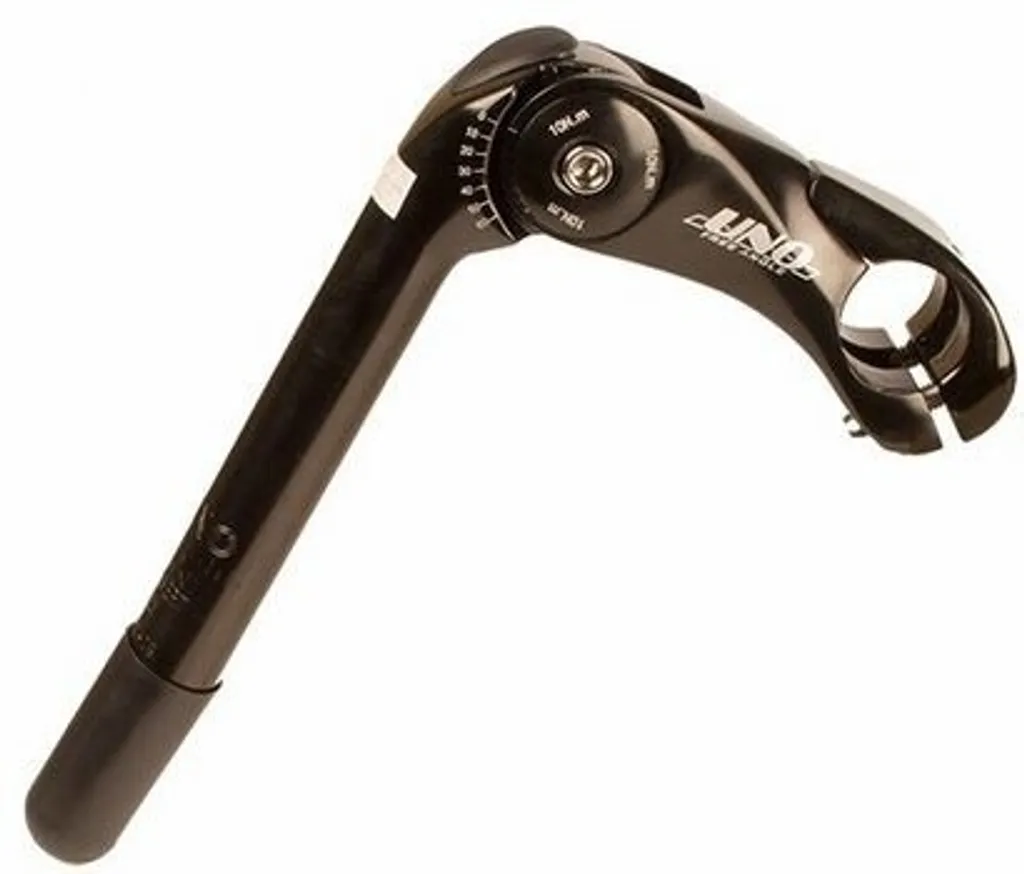 Potence Vélo Réglable Noire 22,2 mm Haute Résistance - Longueur 180mm