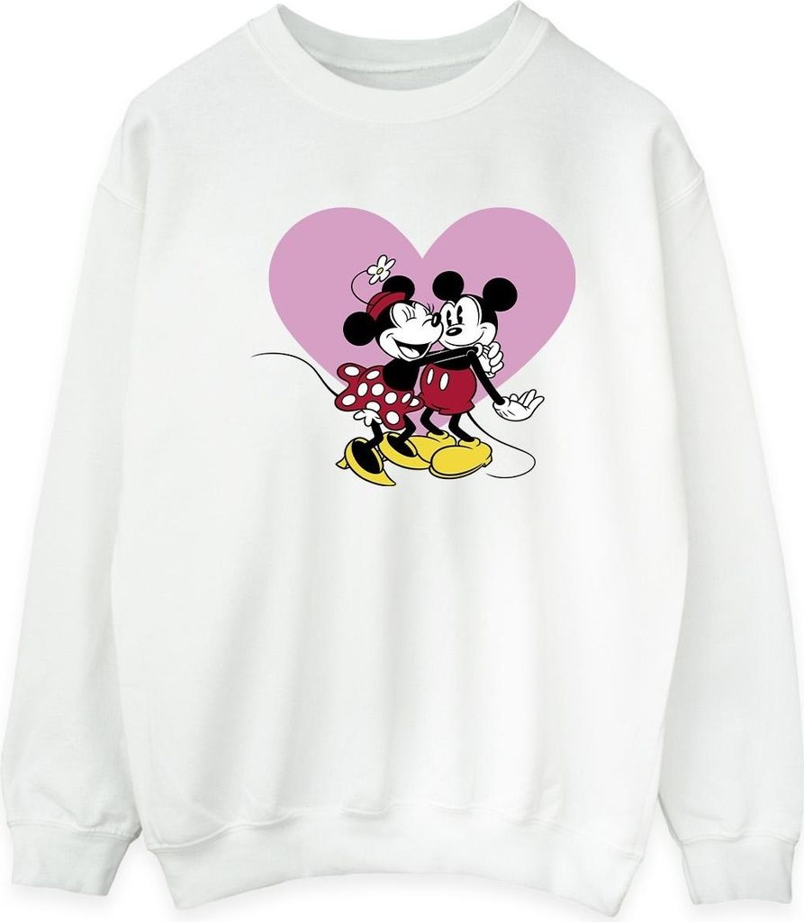Disney - "Love Languages" Sweatshirt für Herren BI39982 (S) (Weiß)