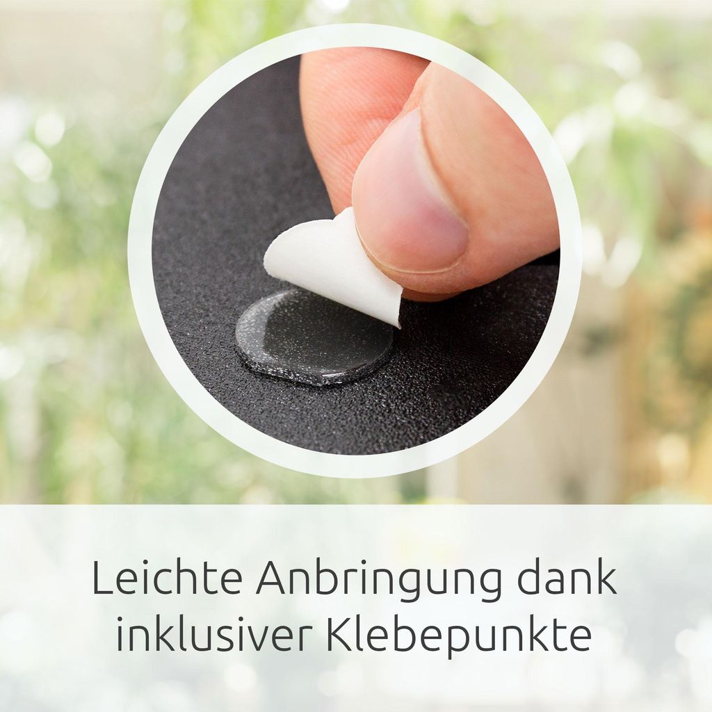 MOOSWERK Moos-Türschild Piktogramm Behandlung Schwarz – Natürlicher Wegweiser für den Behandlungsraum
