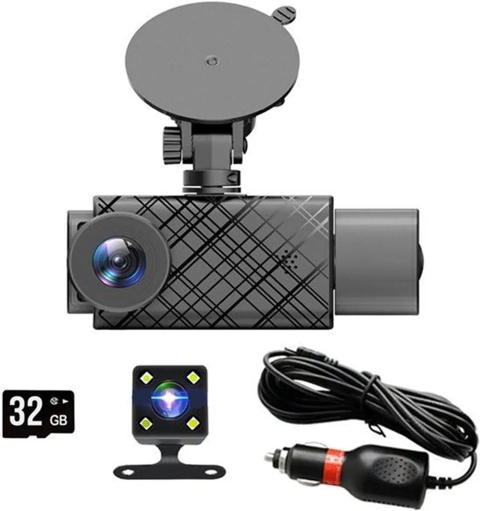 Caméra de voiture 1080p vision nocturne et enregistrement en boucle