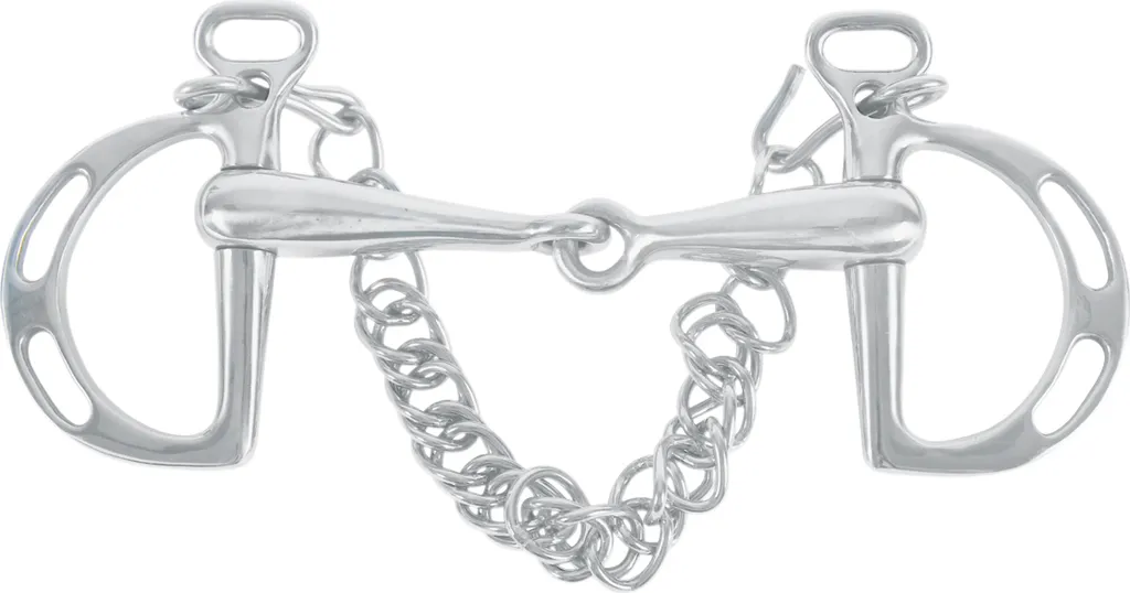 Mors de bride 12,5 cm simple brisure, évite les irritations de la bouche