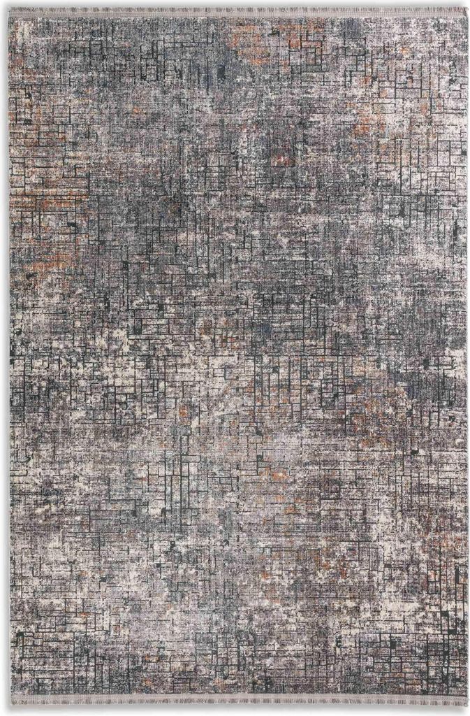 ASTRA Teppich Sarezzo grau gemustert - ca. 133 x 190 cm